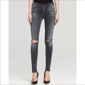J Brand super skinny jeans in nemisis